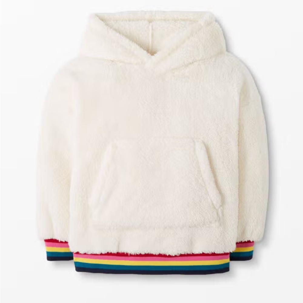 EUC  Hanna Andersson size 8 fleece hoodie